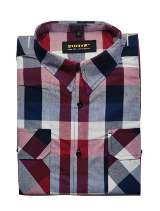 Picture of Blouse katoen KM Storvik Farsund dessin 2.3