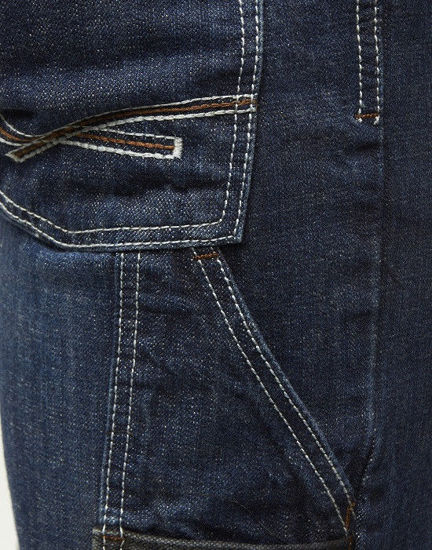 Afbeeldingen van 247 Wolf D30 - Classic fit, dark blue ringspun denim