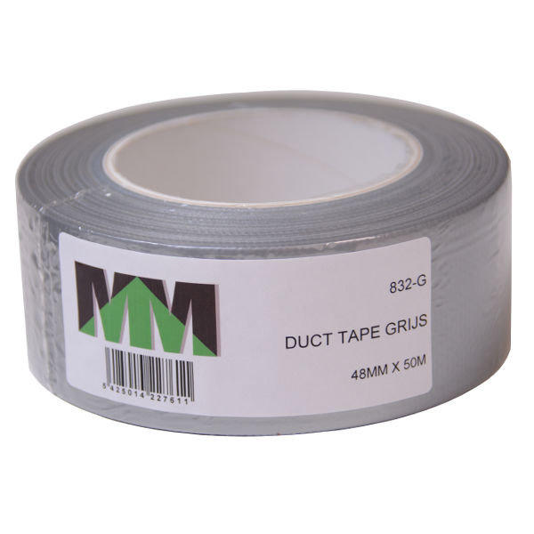 Afbeeldingen van DUCT tape -MM- 50meter GRIJS 5cm