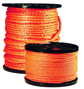 Afbeeldingen van Polyethyleen touw oranje 6mm, 200m