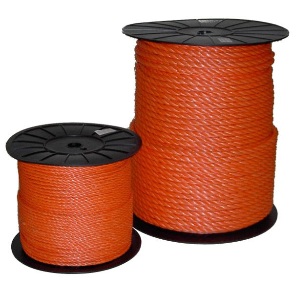 Afbeeldingen van Polypropyleen touw oranje 12mm, 200m.