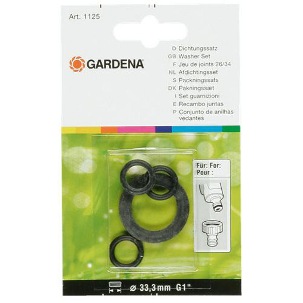 Afbeeldingen van Setje rubberringen 1" Gardena