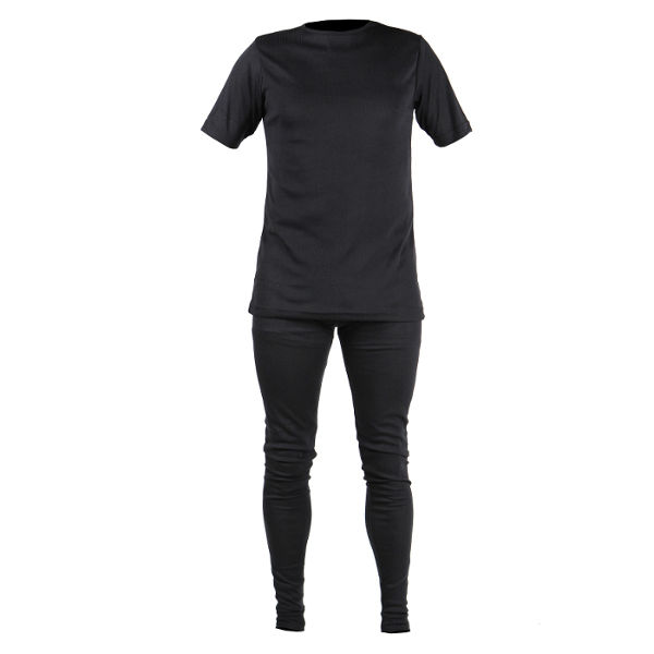 Afbeeldingen van Thermo-T-shirt Bork kortemouw zwart- XXL