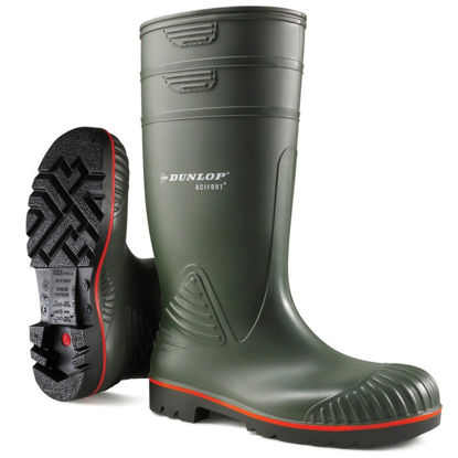 Picture of Dunlop Acifort Heavy Duty full safety Knielaars, groen (S5)