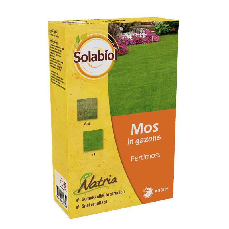 Afbeeldingen van Fertimoss Natria mosmiddel 2.8kg -Solabiol-