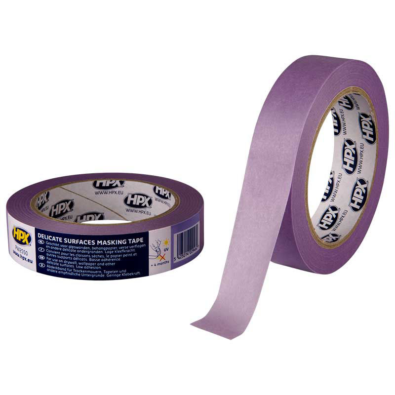 Afbeeldingen van Delicate surfaces masking tape 4800 PAARS 25mm x 50m