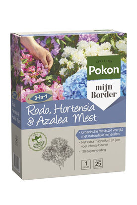 Afbeeldingen van Pokon Hortensia, Rhododendron & Azalea Mest 1kg