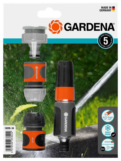 Afbeeldingen van Gardena starterset voor tuinslang