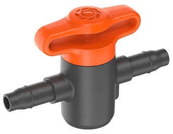 Afbeeldingen van Afsluitventiel Micro-Drip 4,6mm(3/16") Gardena (2st.)