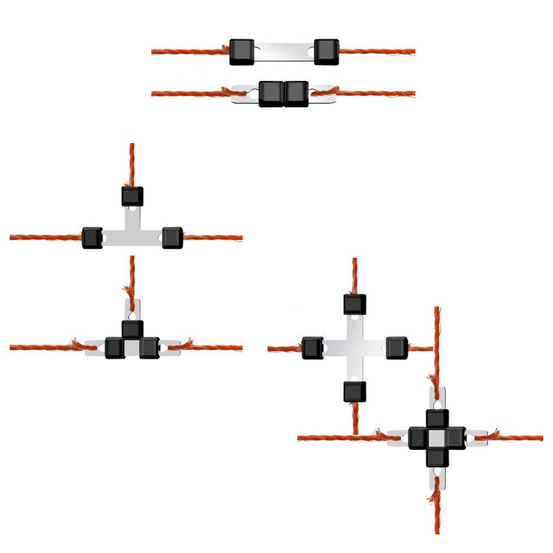 Afbeeldingen van AKO Draadverbinder Litzclip 3mm