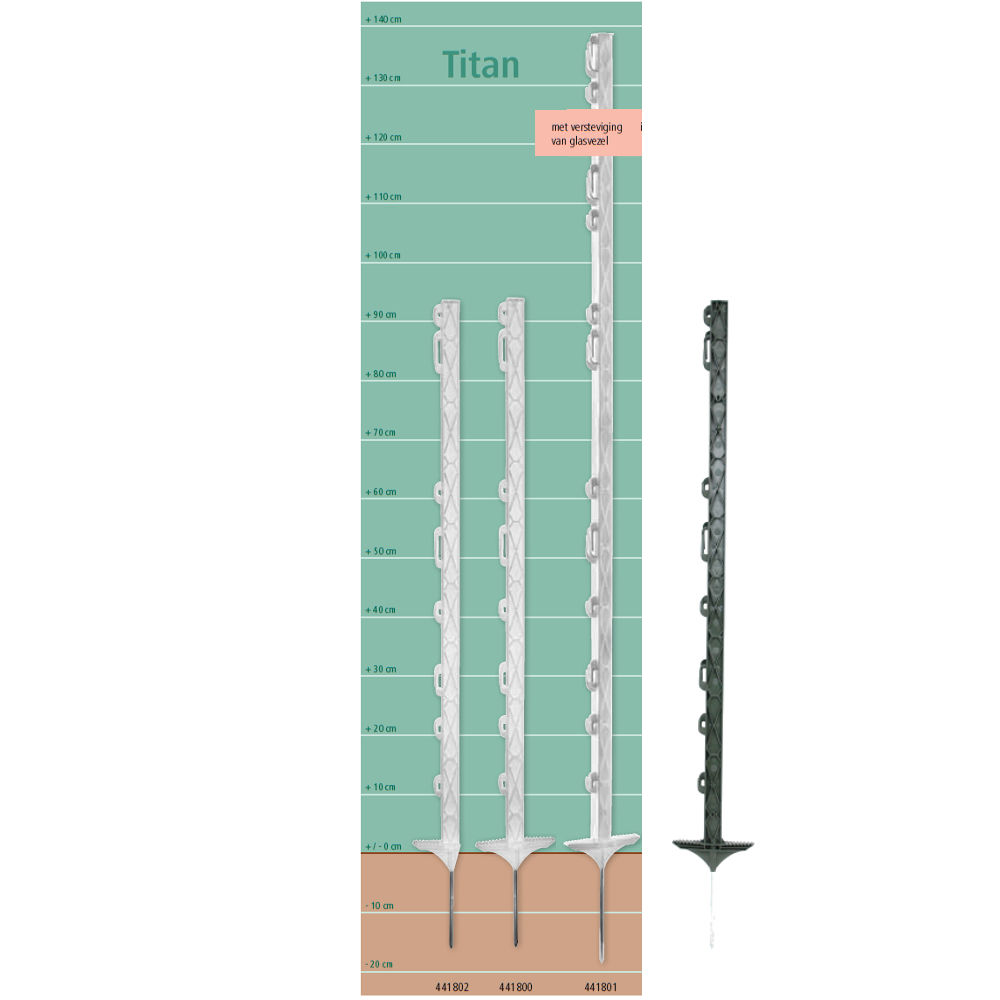 Afbeeldingen van AKO Kunststof paal TITAN