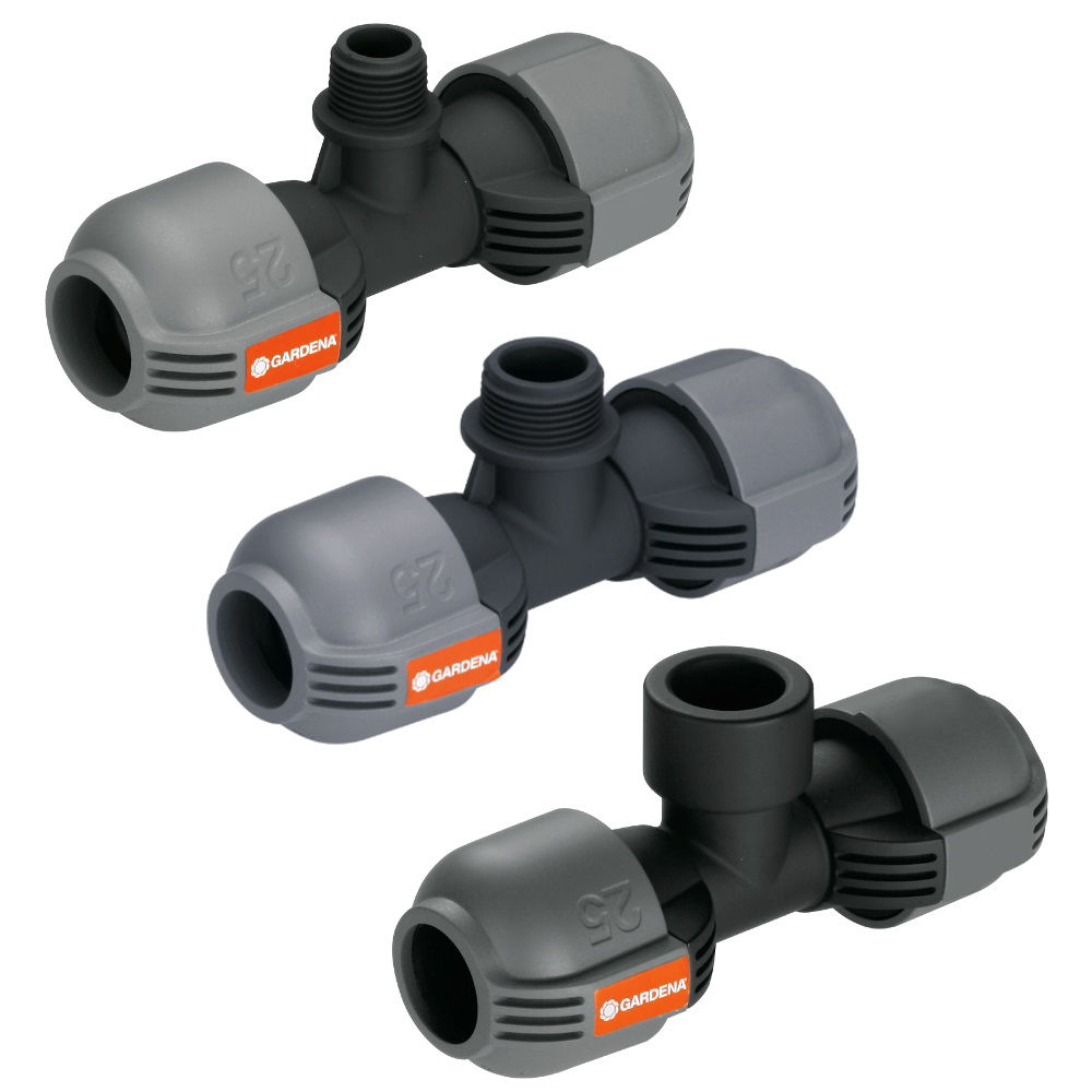 Afbeeldingen van Sprinkler T-stuk 25mm Gardena