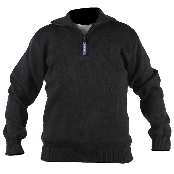 Afbeeldingen van Schipperstrui 50/50, zwart, S