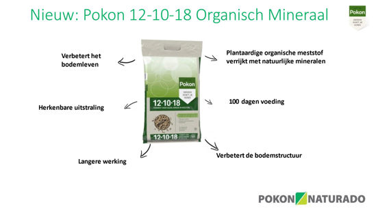Picture of Pokon Tuinmest 12-10-18 6,75kg (organisch mineraal)
