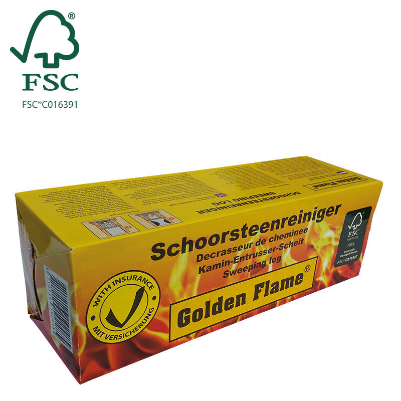 Afbeeldingen van Schoorsteenreiniger met brandverzekering FSC®