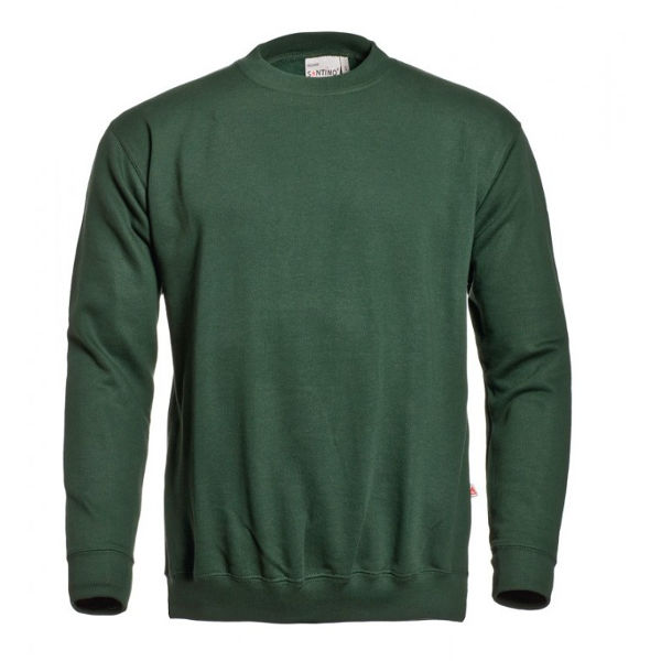 Afbeeldingen van Sweater ronde hals groen