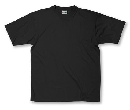 Afbeeldingen van T-shirt 145gr. zwart L