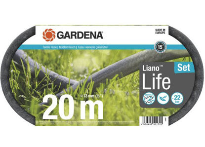 Afbeeldingen van Textielslang Liano™ Life 20 m Set Gardena