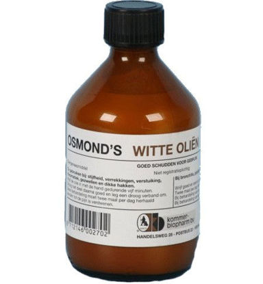 Afbeeldingen van Osmond's witte olie