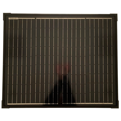 Afbeeldingen van Zonnepaneel 50W zwart