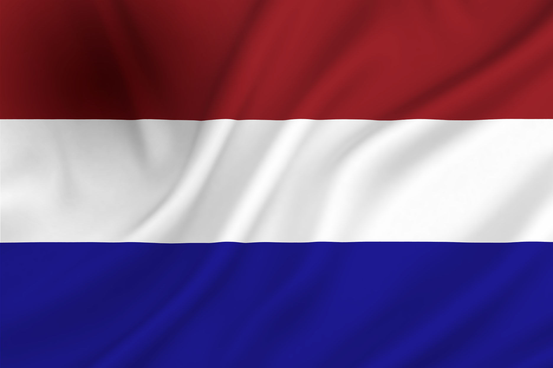 Afbeeldingen van Nederlandse vlag rood/wit/blauw 100x150cm