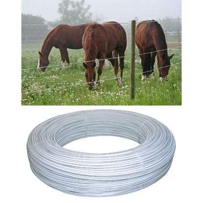 Afbeeldingen van AKO Premium Horse Wire wit 8mm-250m