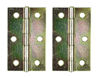 Afbeeldingen van Scharnieren 63.5 x 40 mm (2stuks +schroeven)