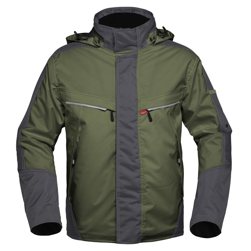 Afbeeldingen van Havep Attitude Parka 50171, Groen/Charcoal grijs