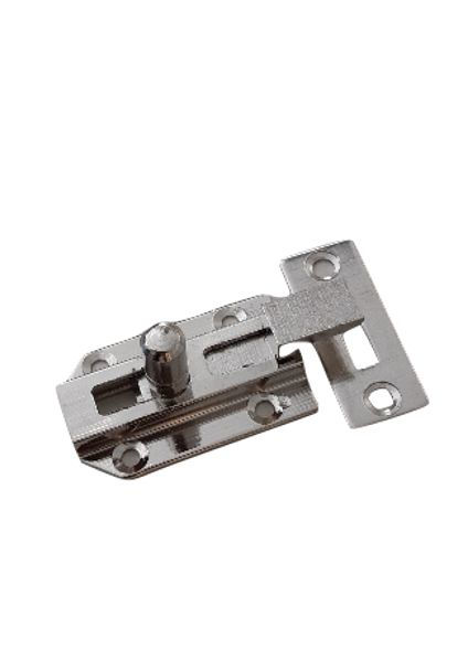 Afbeeldingen van Profielschuif m/bocht 25x40mm nikkel