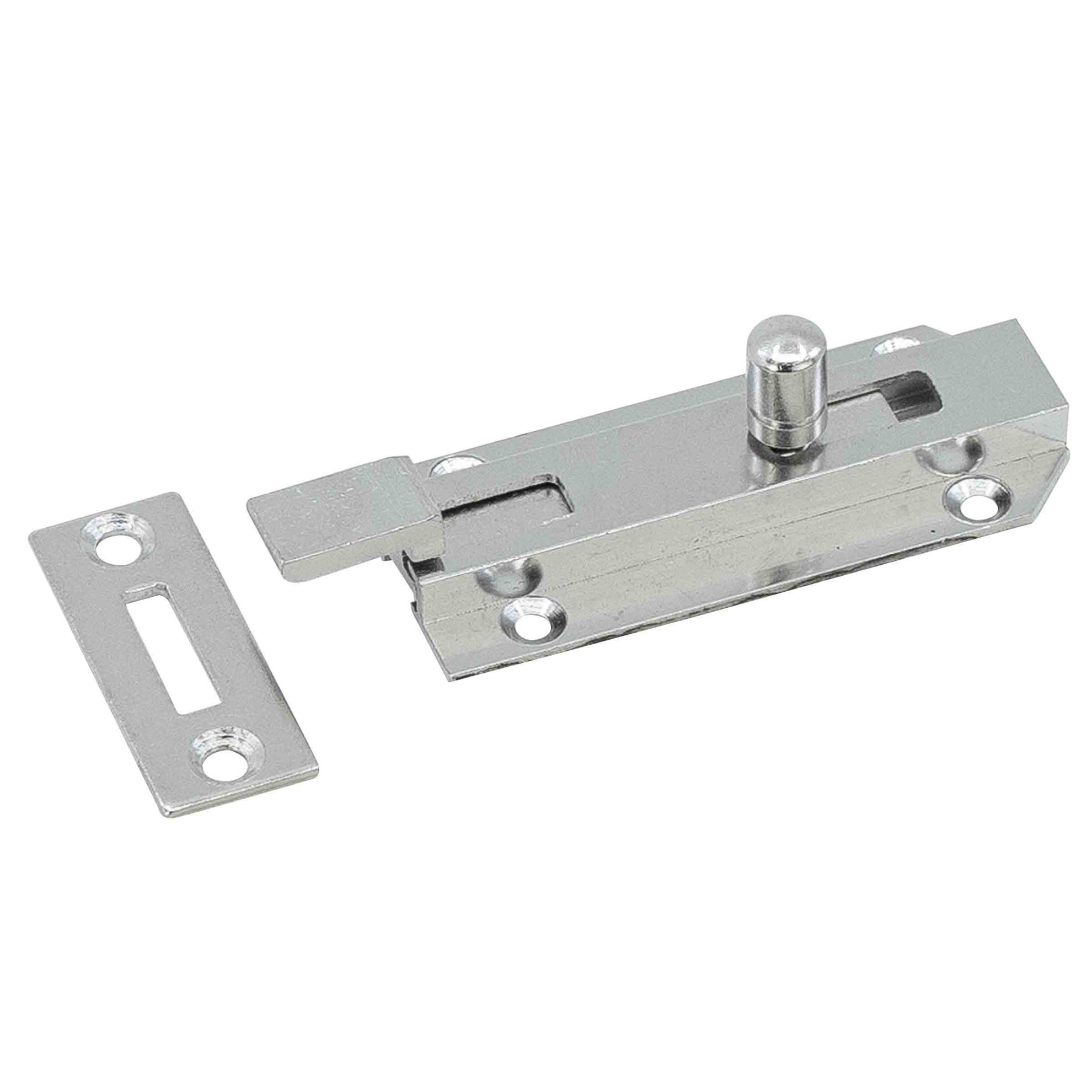 Afbeeldingen van Profielschuif m/bocht 25x60mm nikkel