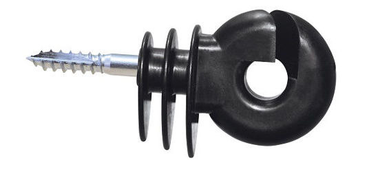 Afbeeldingen van AKO Oogisolator Easy Drill korte steun zwart (emmer 90 st)