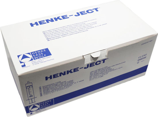 Afbeeldingen van wegwerpspuit Henke Ject 20ml/24ml LuerLock - 100st.