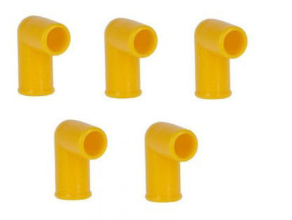 Afbeeldingen van Kniestuk nieuw voor hygiëne-ventiel, 5 stuks/zakje