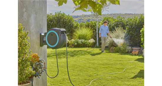 Afbeeldingen van Gardena Wandslangenbox PowerRoll XXL P4A solo