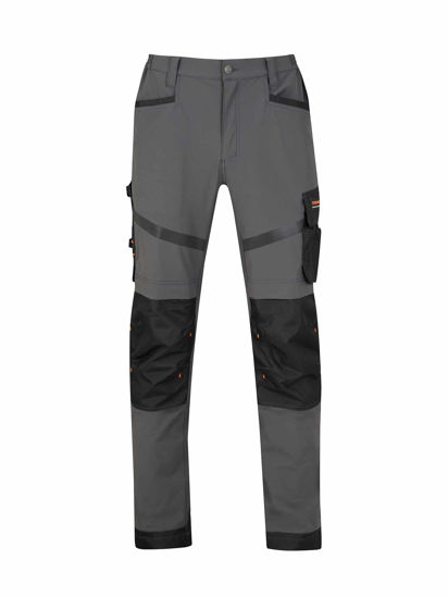 Afbeeldingen van Stef werkbroek 4-way Stretch, Antra, XXL