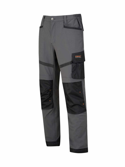 Afbeeldingen van Stef werkbroek 4-way Stretch, Antra, XXL