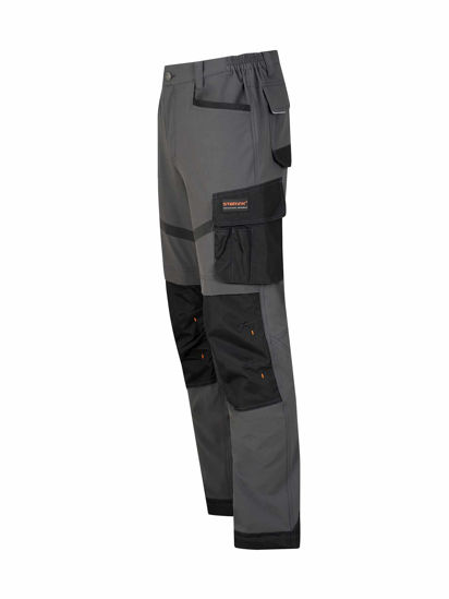 Afbeeldingen van Stef werkbroek 4-way Stretch, Antra, XXL