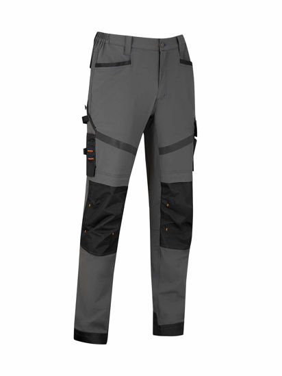 Afbeeldingen van Stef werkbroek 4-way Stretch, Antra, XXL