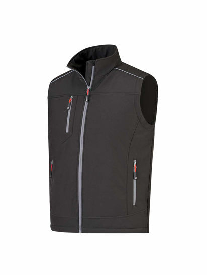 Afbeeldingen van WERK bodywarmer ROMME Zwart XXL