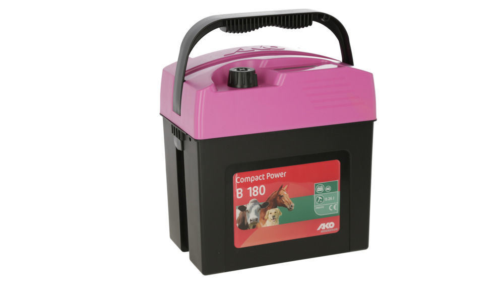Afbeeldingen van AKO Compact Power B180 batterijapparaat, 9V *PINK*