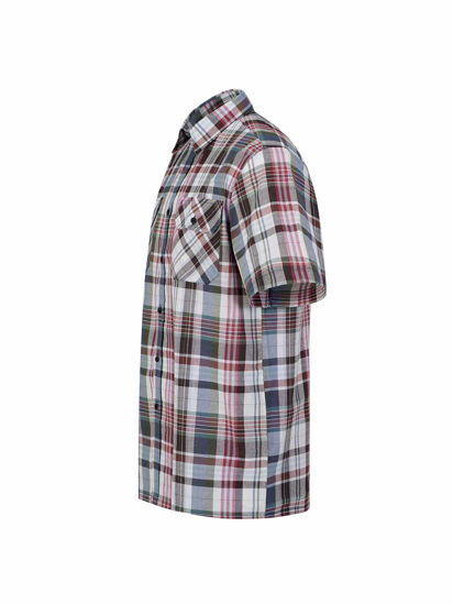 Afbeeldingen van Ruitoverhemd kortemouw ruit dessin 5.2 -XL