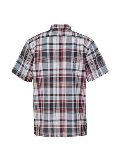 Afbeeldingen van Ruitoverhemd kortemouw ruit dessin 5.2 -XL