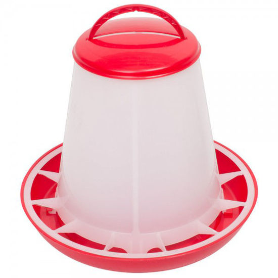 Afbeeldingen van Ophangvoersilo kunststof met deksel 1kg