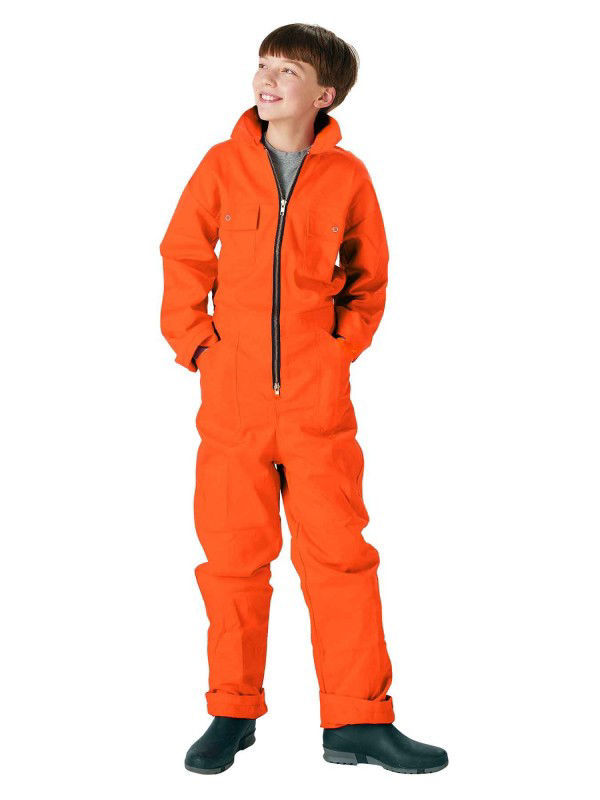 Afbeeldingen van Kinderrallyoverall  -ORANJE-  164