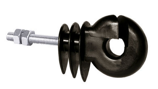 Afbeeldingen van AKO Oogisolator metrisch v. metaalpaal, M6x35mm (zakje 25st)