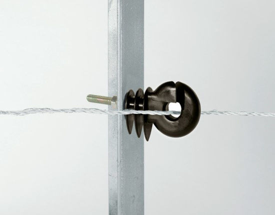 Afbeeldingen van AKO Oogisolator metrisch v. metaalpaal, M6x35mm (zakje 25st)