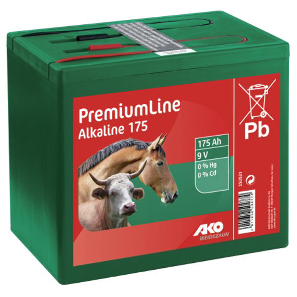 Afbeeldingen van AKO ALKALINE droge batterij 9 V, 175 Ah