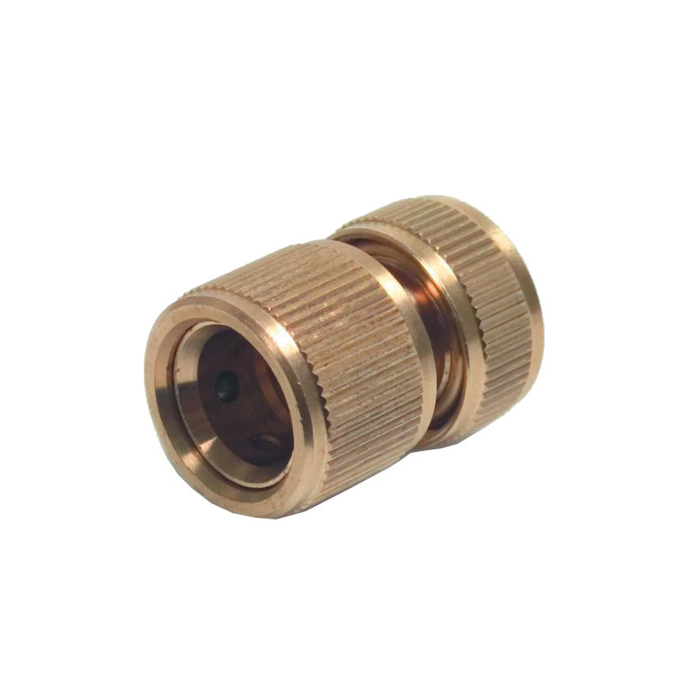 Afbeeldingen van Messing slangstuk met waterSTOP 3/4"