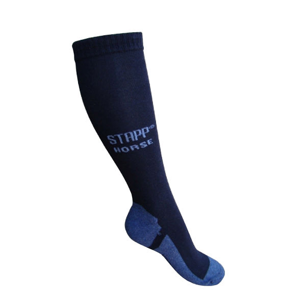 Afbeeldingen van Sok Stapp Horse UNI, marine 35-38