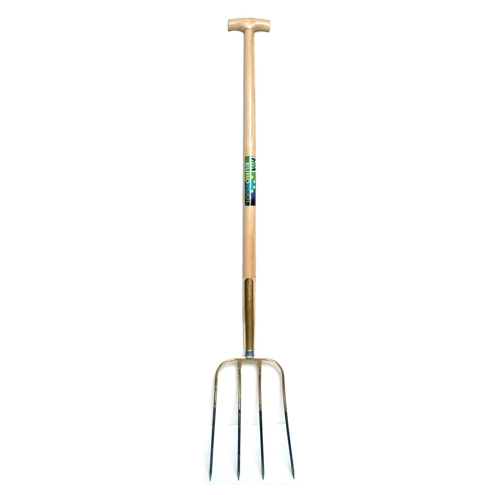 Afbeeldingen van Mestvork 4tds, stift, steel 100cm